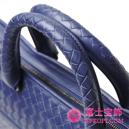ボッテガヴェネタ/BOTTEGA VENETA/ レザーブリーフケース(２ＷＡＹ仕様) /ネイビー248395 vq131 4223